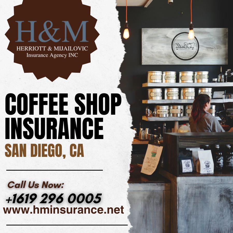 Cafe Insurance in San Diego, CA