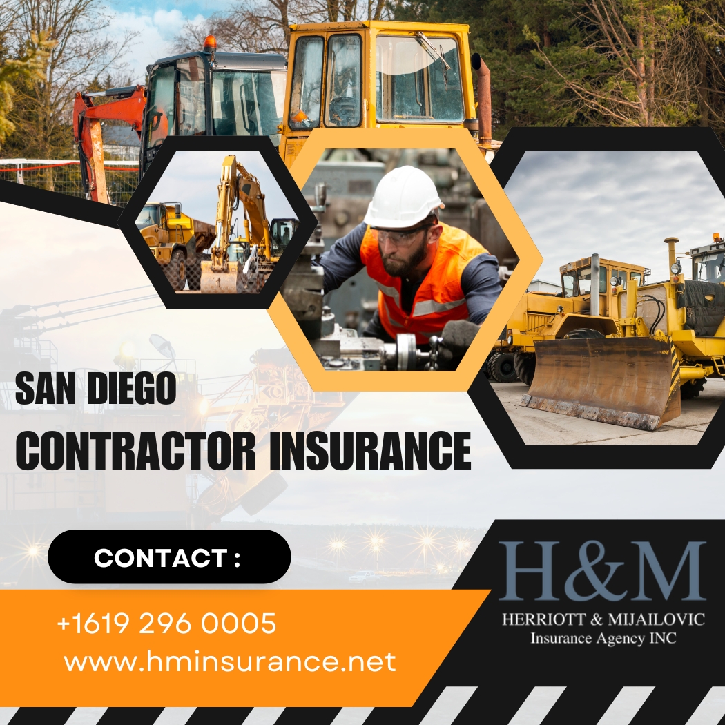 Contractor Insurance San Diego CA