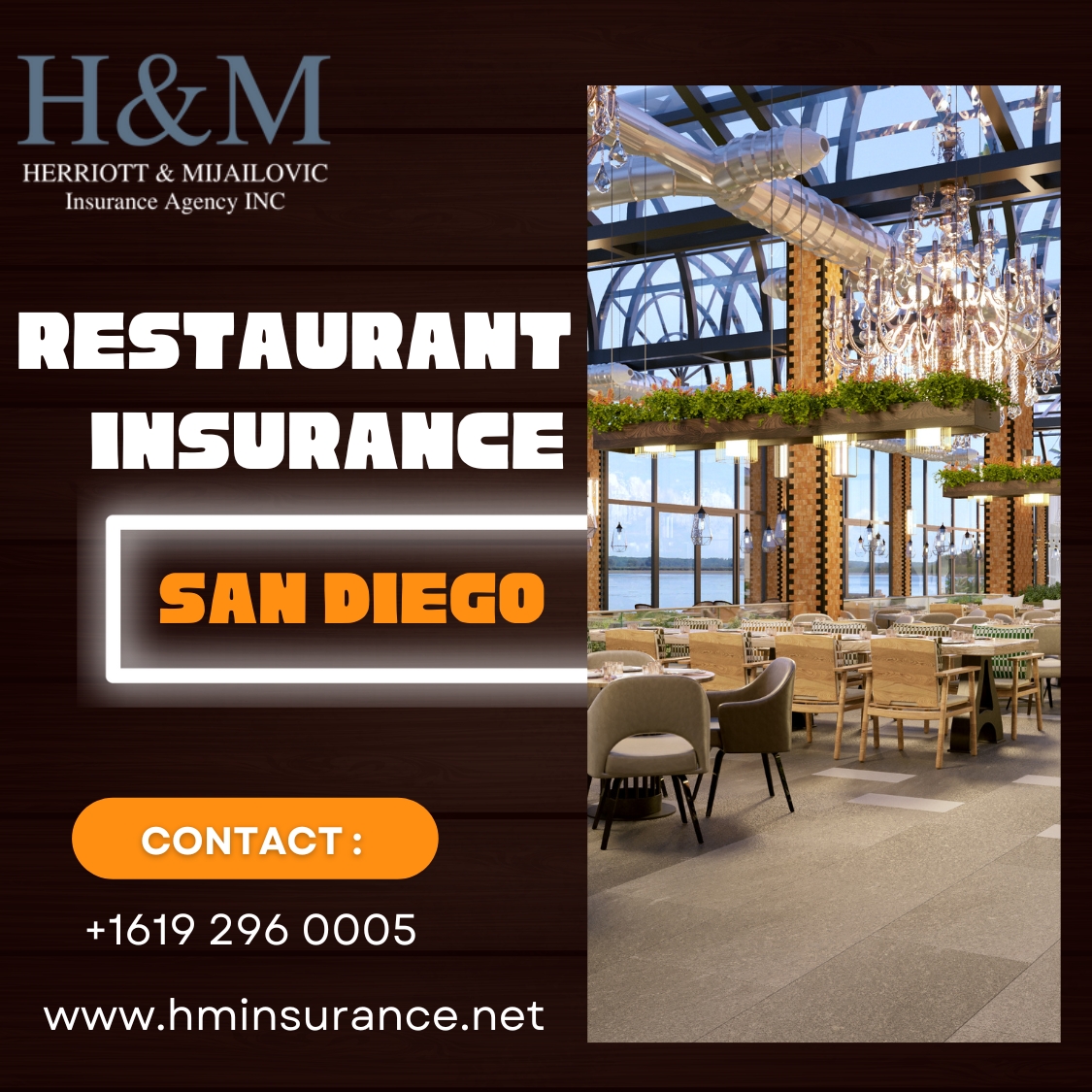 Restaurant Insurance San Diego CA