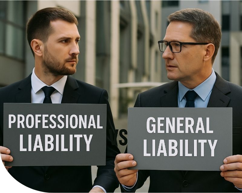 Professional Liability vs. General Liability in California