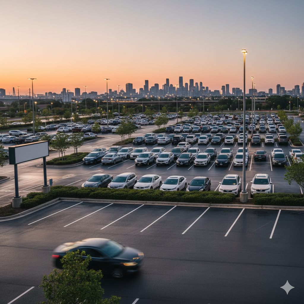 parking lot commercial insurance by H&M Insurance San Diego