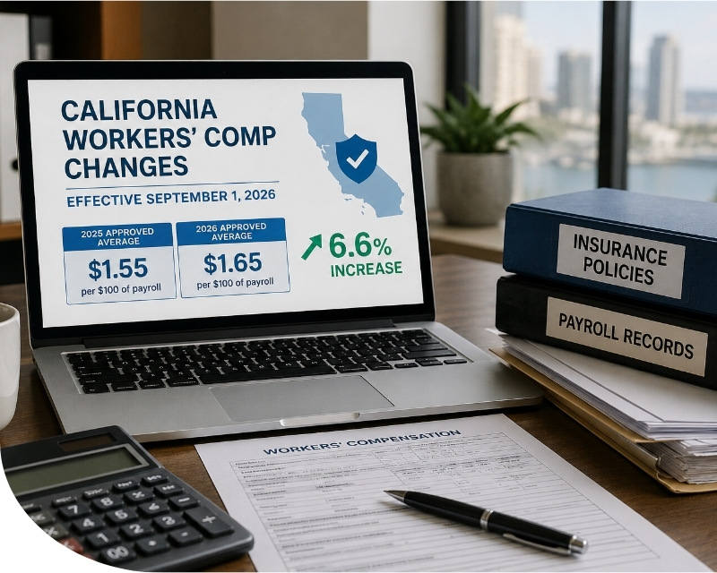 California workers’ comp changes taking effect September 1, 2026